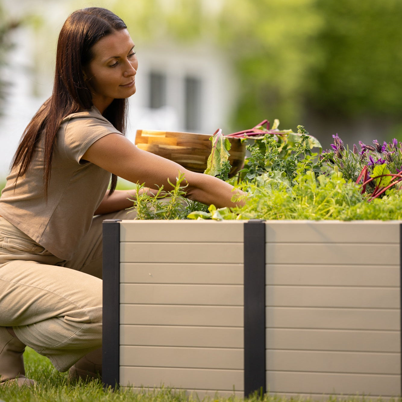 Flora 48"x48" Raised Garden Bed