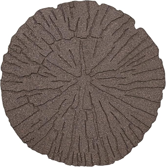 18"x18" Cracked Log Stepping Stone (4pk)