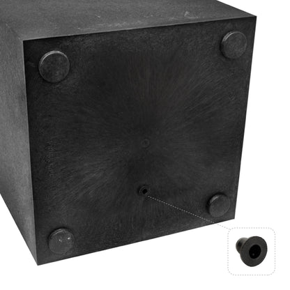 Jardinière cubique Citadel de 13 pouces