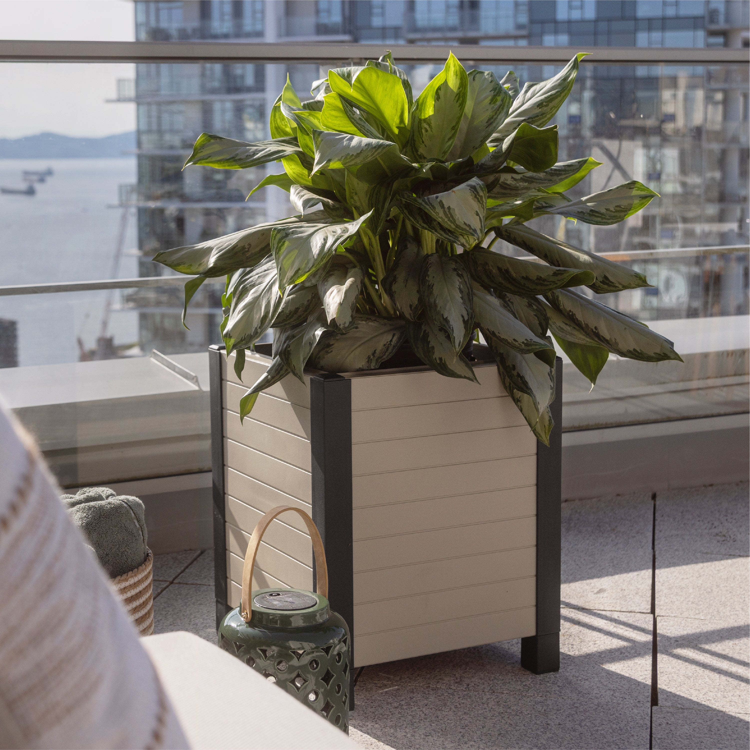 Flora 17"x17" Cube Planter